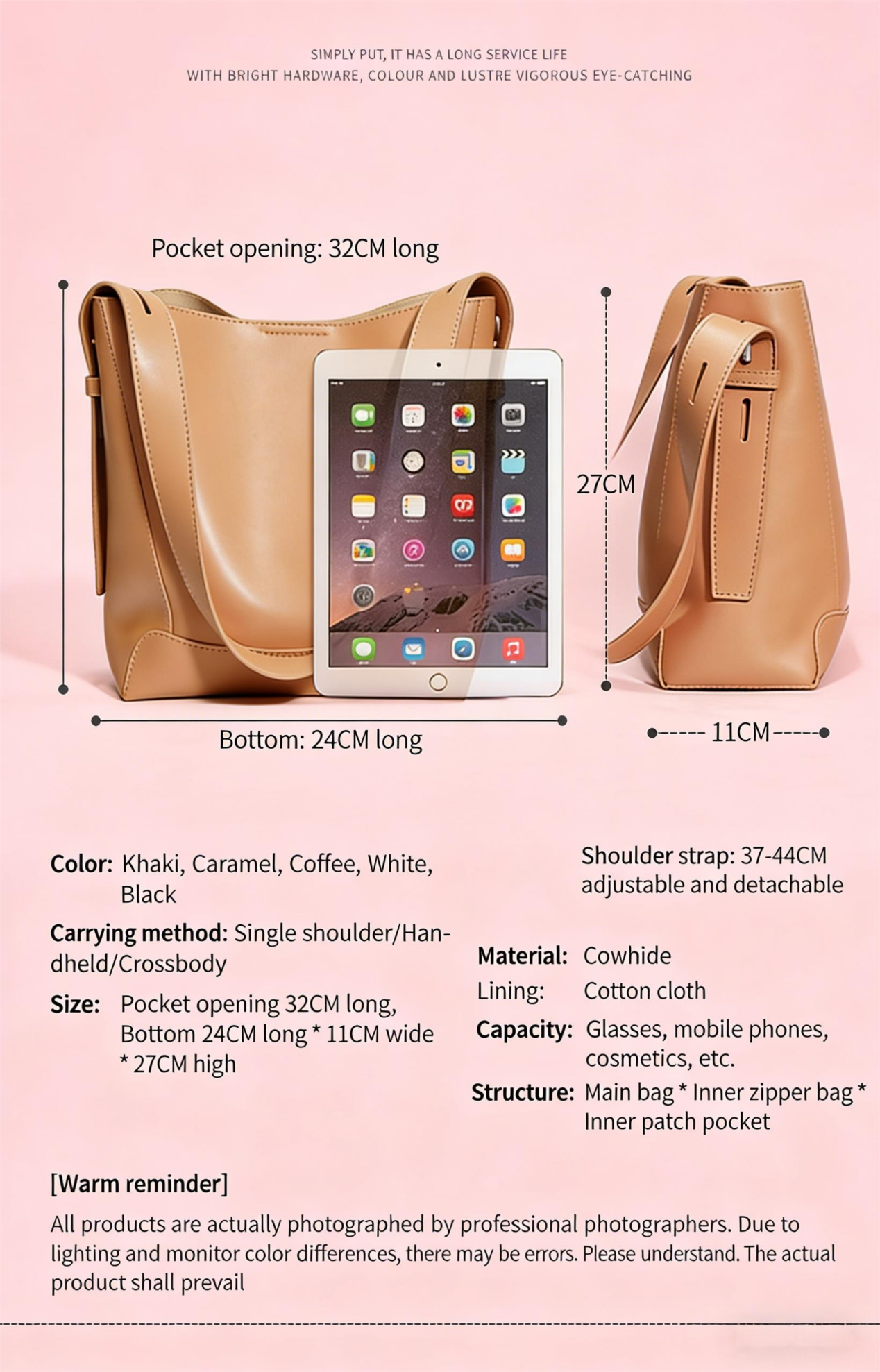 The Everyday Leather Tote Bag: Your Stylish Companion for Work & Weekend
